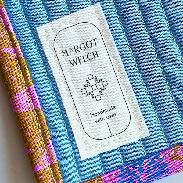 Corner Quilt Labels Etsy