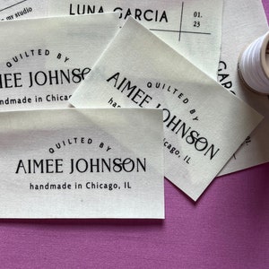 1 etiqueta de edredón de algodón personalizable hermosa grande, etiqueta de edredón, etiqueta de acolchado, parche de edredón, etiqueta de manta, parche de manta BC001