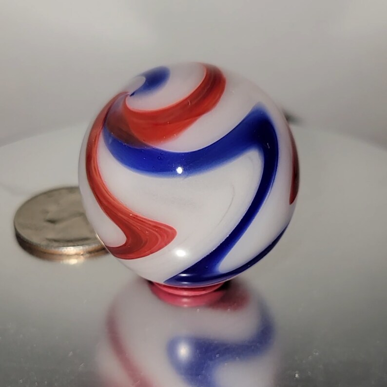 Handmade Contemporary Glass Art Marble Etsy