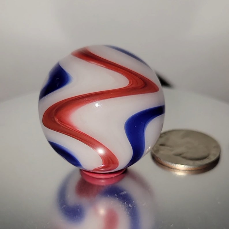 Handmade Contemporary Glass Art Marble Etsy