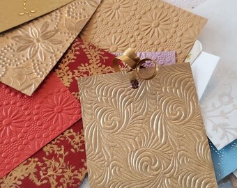 Set of 4 bookmarks - Random patterns & designs