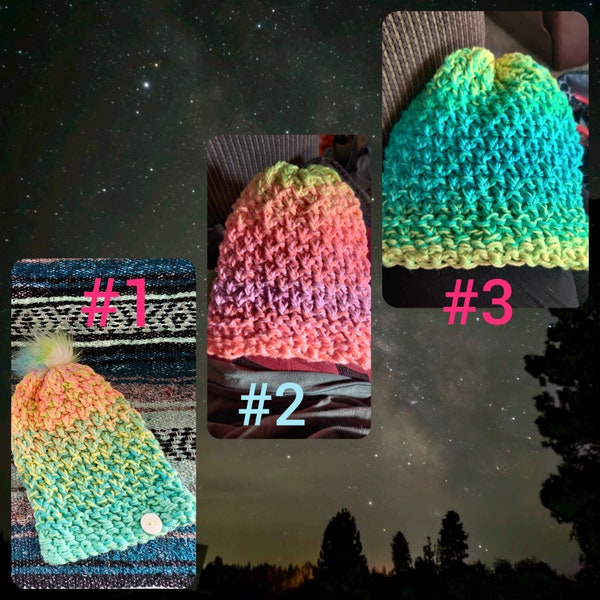 Kids Skittles Starburst Beanie