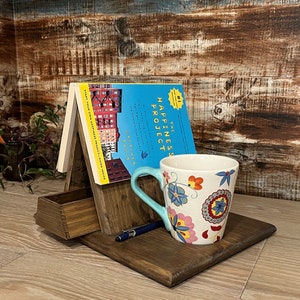 Personalized Wooden Book Stand /Book Rest / Book Holder  Perfect Gift for Your Reader,