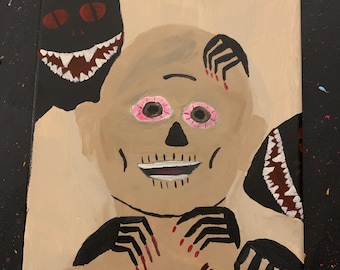 Acrylic Hand Painted Art