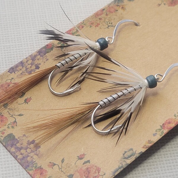 Fly Fishing Necklace Etsy