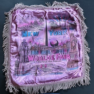 1939 New York World&#39;s Fair Pillow Cover