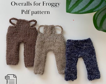 Pattern - Froggy overalls