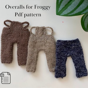 Pattern - Froggy overalls