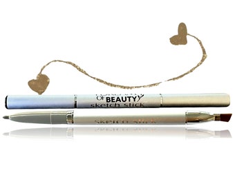 Sketch Stick Brow Pencil - Retractable With A Dual Sided Bristle Brush and Refill Options