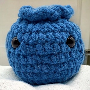 Crochet Blueberry Handmade Amigurumi Plushie Fruit Handmade Gift for Her Toy