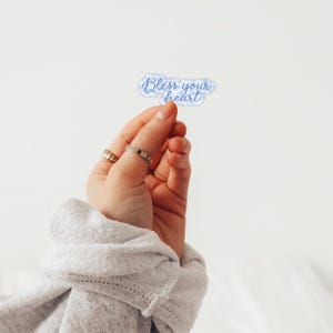 Bless Your Heart Sticker: Southern Belle Waterproof Decal
