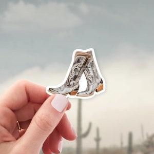 Cowboy Boots Sticker 