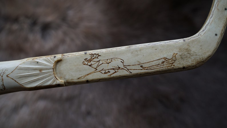 Vintage Finnish Reindeer Knife - Etsy