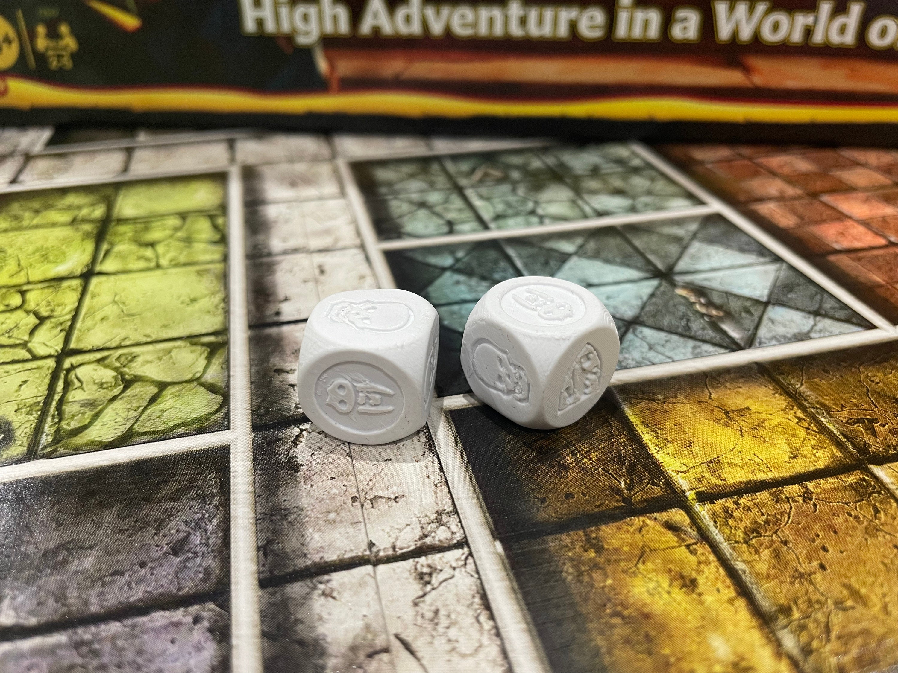 Heroquest Dice 3D Print Etsy