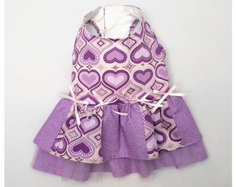 Valentine's Day Deco Heart Pet Dress