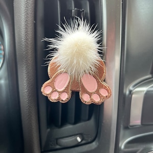 Bunny booty vent clip car freshener, gift