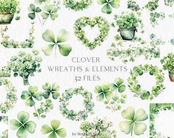 St Patricks day PNG watercolor clipart #b58