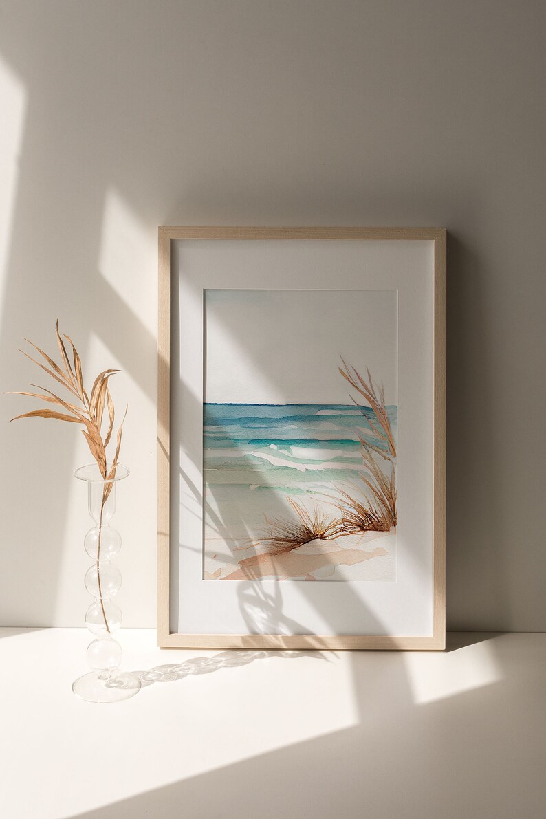 Seascapes Watercolor Clipart PNG - Summer Ocean Beach Sea Summer ...