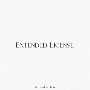 LICENCE ÉTENDUE Aucun crédit requis / Produit unique
