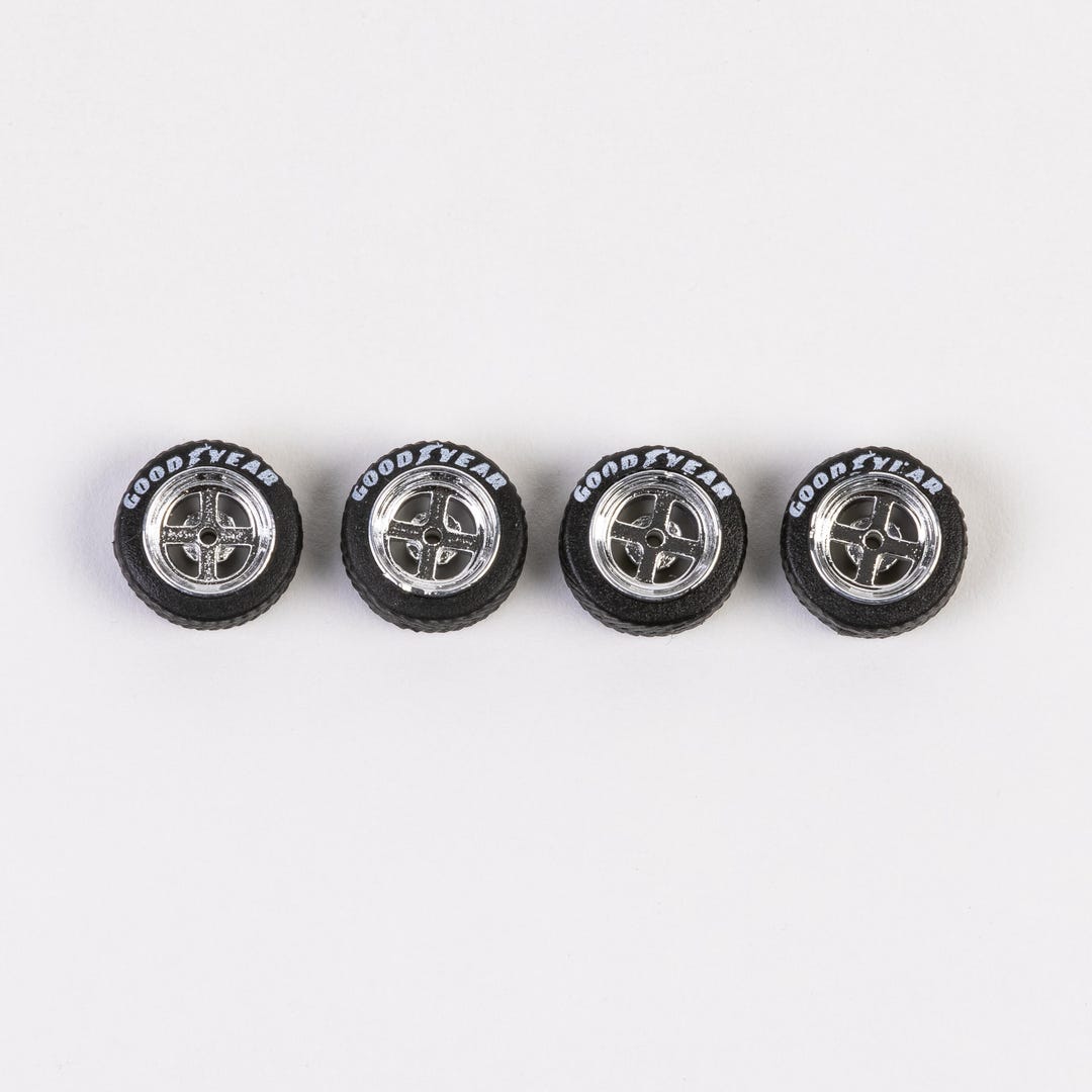 193 Chrome jdm Style 4 Spokes Lettered Wheels - Etsy