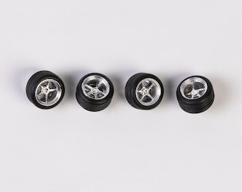 870 Chrome 5 Spoke "Cragar" Style Wheels