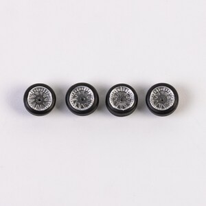 816 Chrome "Rucci" Style Low Profile Wheels 10MM