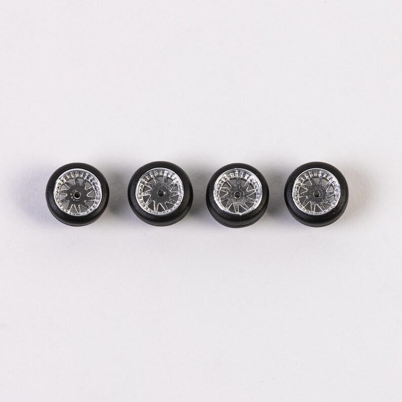 816 Chrome "Rucci" Style Low Profile Wheels 10MM