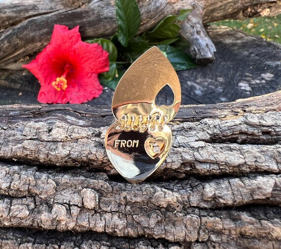 Heart Notepad Charm, Gold Heart Notebook Charm, I… - image 6