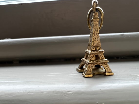Eiffel Tower Charm, Gold Eiffel Tower, Paris Char… - image 3
