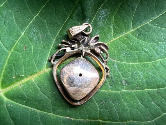 Gold Opal Charm, Gold Opal Pendant, Opal Necklace… - image 8