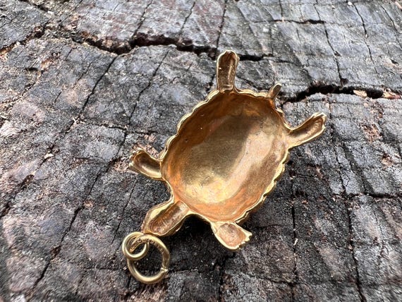 Turtle Charm, Enamel Turtle Charm, Turtle Pendant… - image 5