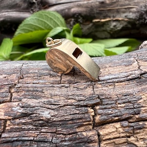 Gold Whistle Charm, Whistle Charm, Whistle Pendant,