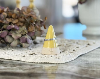 Handmade Ceramic Ring Cone