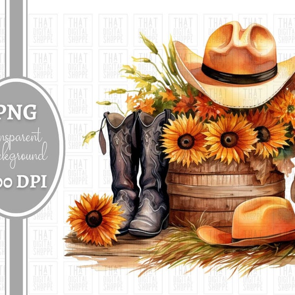Cowgirl Boots Png - Etsy