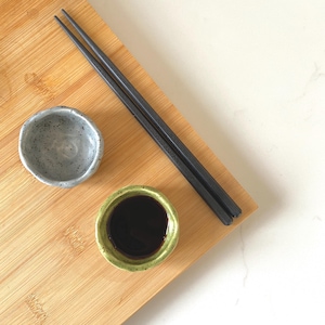 Handmade Ceramic Pinch Pot: Glazed Trinket Dish, Sauce Bowl