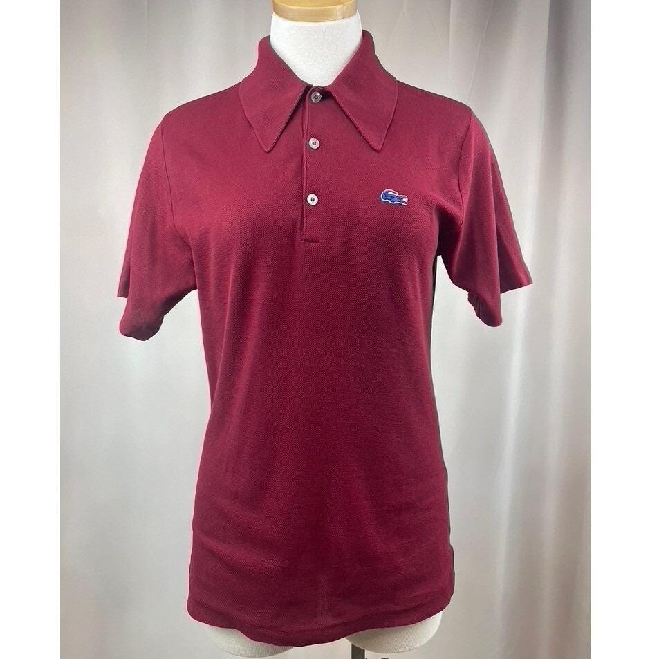 トップス 70S LACOSTE POLO SHIRTS VINTAGE 1970'S IZOD LACOSTE j.g. DARK BLUE LONG SLEEVE POLO