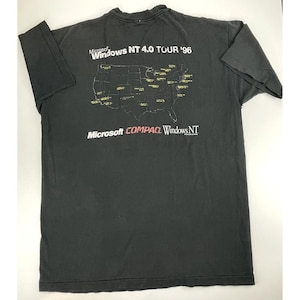 90s Microsoft Shirt - Etsy