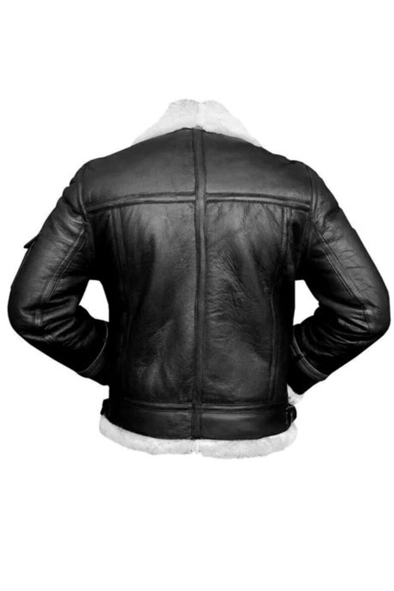 B3 Black and White Bomber Jacket Etsy
