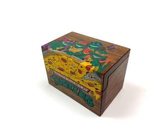 Teenage Mutant Ninja Turtles MTG Deck Box, TMNT, Magic the Gathering