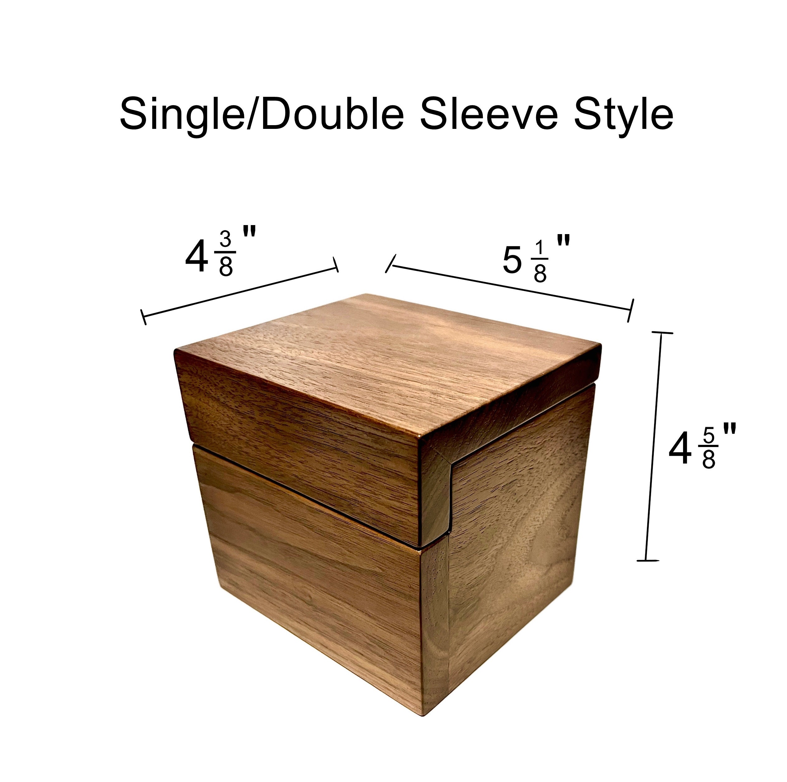 MTG Exotic Wood Deck Box Magic the Gathering Commander Deck Etsy