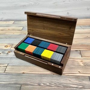 2000 Card Magic the Gathering Box, Gemstone Inlay, MTG Deck Box, Card ...