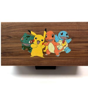 2000 Card Pokemon Box with Gemstone Inlay