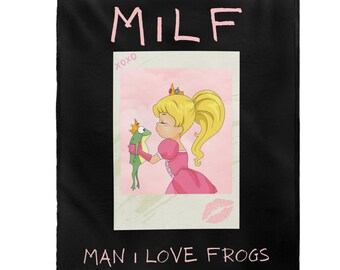 Cozy Blanket, Meme Throw Blankets, Man I Love Frogs, Frog Meme, Cute Throw Blanket, Soft Blanket, Funny Blanket, Frog Blanket