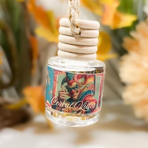 Cereal Killer Mini Diffuser Hanging Car Diffuser Scented Air Freshener Dark Humor