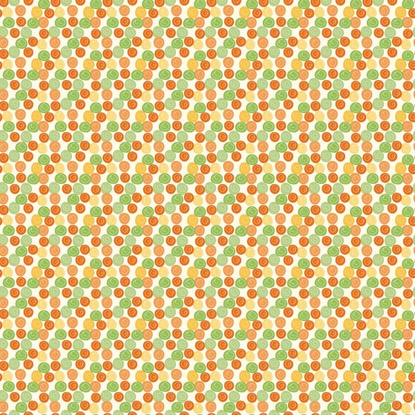 Eat Your Veggies Dots Orange C11117 by Sandy Gervais - Riley Blake Designs