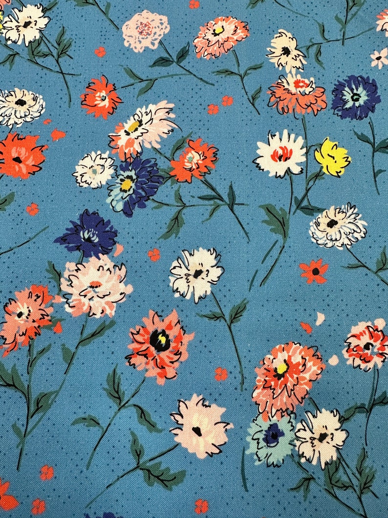 Lady Bird Coastal 1187120 by Crystal Manning From Moda by the 1/2 Yard
