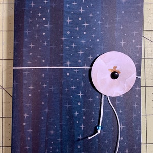 Inserção do Junk Journal de Noite Estrelada