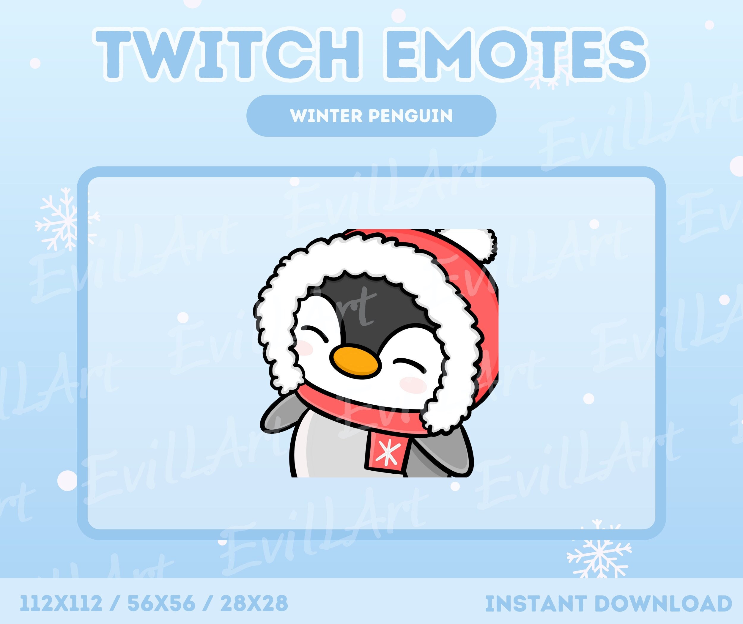 Puffle Emotes club Penguin Twitch / Discord ZIP File 