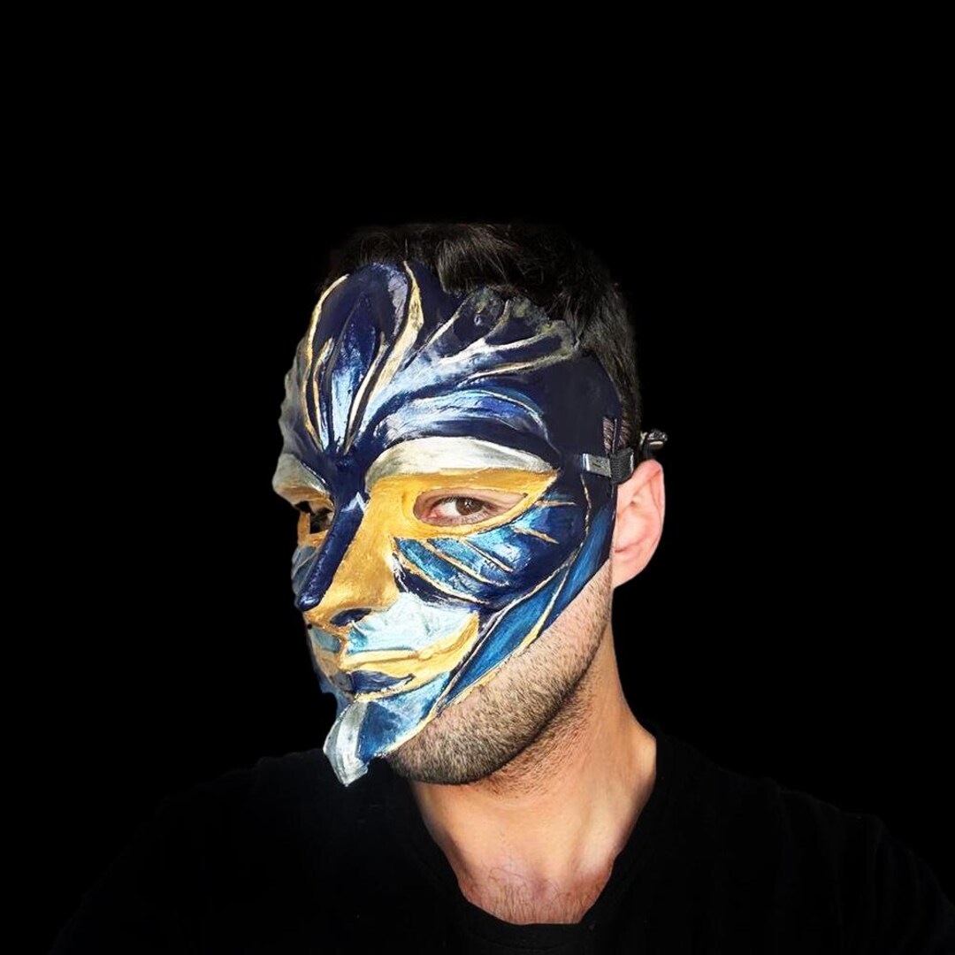 Hand Painted Fantasy Mask: Artisan Venetian Cosplay Costume - Etsy