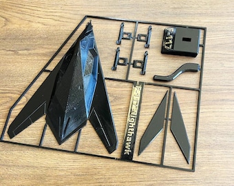 Kit de modelo de avión de combate: F-117, modelo de avión moderno DIY / Regalo coleccionable de aviación
